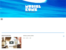 Tablet Screenshot of murielkunz.com